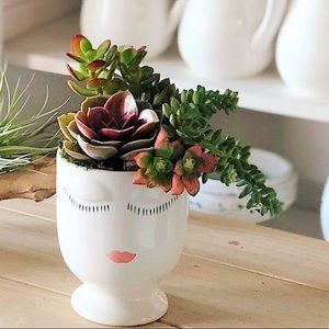 X S O L D X  Ceramic Pot White Medium